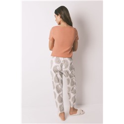 Pantalón largo 100% algodón paisley