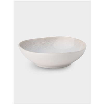 Салатник, 17х5 см, 600 мл, керамика, бежевый, в крапинку, North Organic