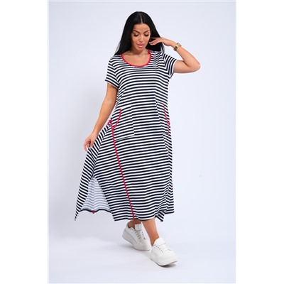 Платье оверсайз с карманами USHI