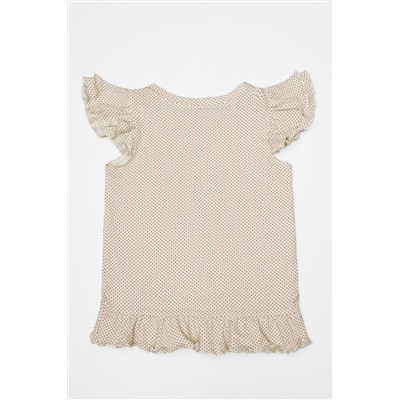 Костюм с юбкой Полька молочный НАТАЛИ #874483