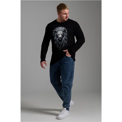 8546 Футболка с длинным рукавом мужская