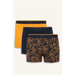 DeFacto Regular Fit 3'lü Boxer