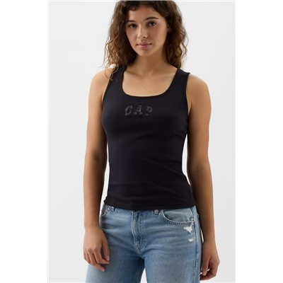 Gap Logo Ribbed Tank Top