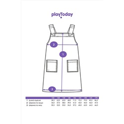 Сарафан PLAYTODAY, 1124548