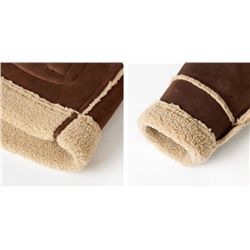 Пальто для мальчиков/девочек детское. Цвет: коричневый