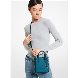 MICHAEL MICHAEL KORS Mercer Extra-Small Pebbled Leather Crossbody Bag