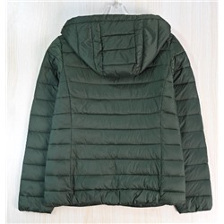 Женская стеганая куртка с капюшоном