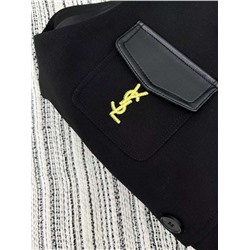 Стильный женский жилет с лацканами  Yve*s Sain*t Lauren*t