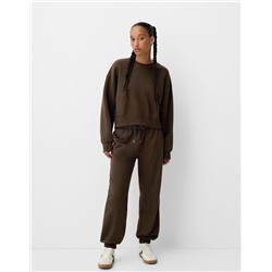 Pantalón jogger felpa