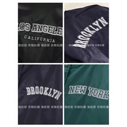 Женская утепленная куртка бомбер Aeropostal*e с вышивкой, экспорт