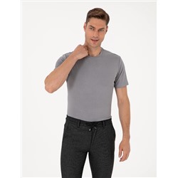 Gri Regular Fit Tişört