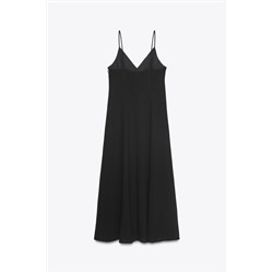 EMBROIDERED MIDI DRESS
