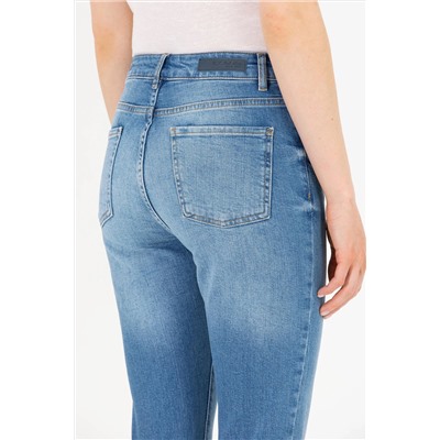 Kadın Mavi Jean Pantolon