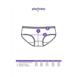 Трусы, 2 шт. PLAYTODAY, 1188050