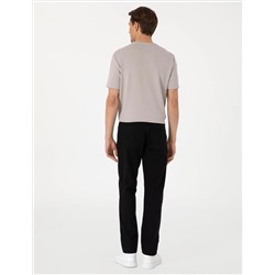 Antrasit Straight Fit Jean Pantolon