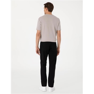 Antrasit Straight Fit Jean Pantolon