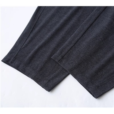 Женские повседневные свободные осенне-зимние теплые облегающие шерстяные брюки