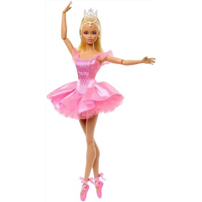 Barbie Signature Ballet Wishes Doll, Collectible Fashion Doll in Satiny, Pink Tutu with Blonde Hair and Giftable Packaging