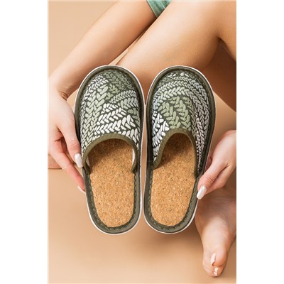 Женские тапочки с пробковой стелькой ЖТП(пр)