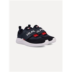 TOMMY HILFIGER KIDS' NAVY STRAP RUNNER