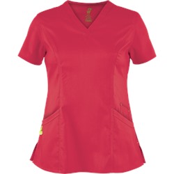 Vivi by Peaches Ivy V-Neck Scrub Top