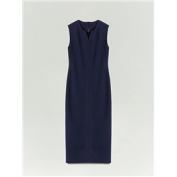 Платье-футляр макси, PL1636/madro