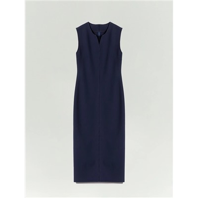 Платье-футляр макси, PL1636/madro