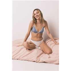 Sujetador triangular azul