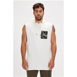 Bad Bear, Bolt Beyaz Erkek Hoodie Sweatshirt