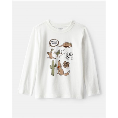 OshKosh B'gosh    Toddler Boy Race Car Graphic Tee - Blue