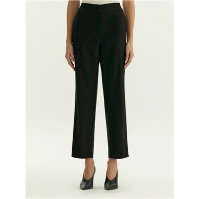 Брюки зауженного кроя из костюмной шерсти, D333/voyla