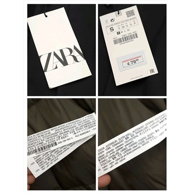 Мужская теплая куртка средней длины  Zar*a 💤