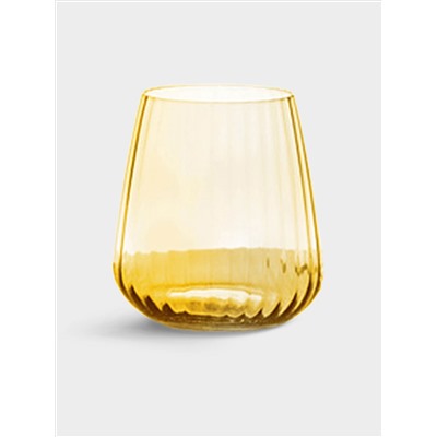 Набор стаканов для виски, 6 пр, 450 мл, Opium, янтарные