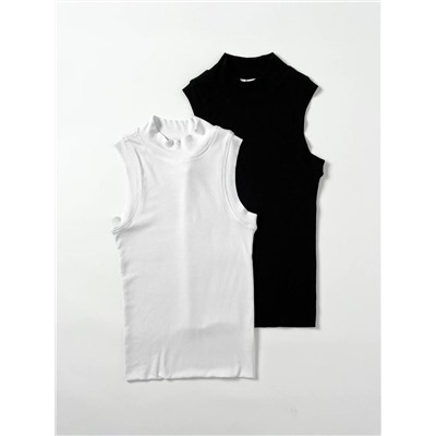 Женская майка с высоким горлом от Американского бренда   LNA CLOTHING 🤩  Экспорт