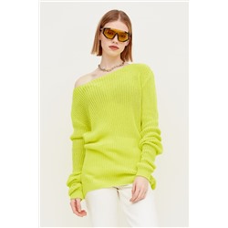 Свитер прямого кроя с длинным рукавом 52787