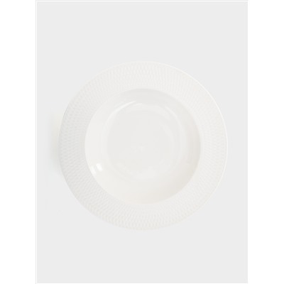 Тарелка, 22.5 см, суповая, Даймонд