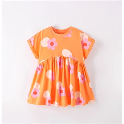 Хлопковое платье МАЛВЕ*Й (130-140)