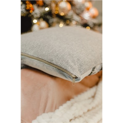 Наволочка 45х45 Олень и два зайца