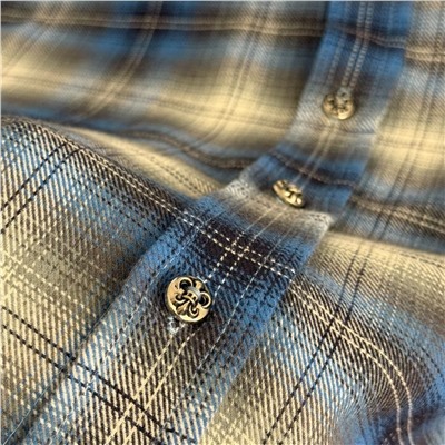 Женская свободная рубашка в клетку  Chrom*e Heart*s