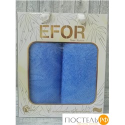T0214/SM Набор полотенец EFOR из 2х пр. (50*90,70*140) бамбук РАСПРОДАЖА