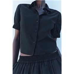ZW COLLECTION CROPPED SHIRT