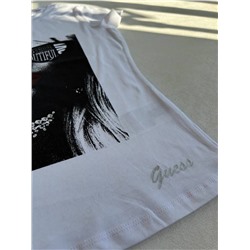 Женская приталенная футболка с ярким принтом ГЕС*С (Возможно незначительные деффекты!!!)