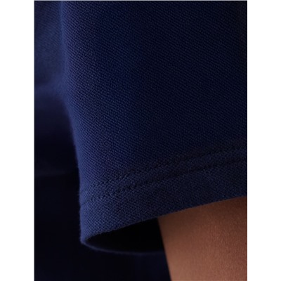 Платье-поло трикотажное