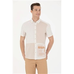 Erkek Taş Kısa Kollu Gömlek