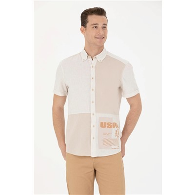 Erkek Taş Kısa Kollu Gömlek