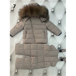 Детский пуховик со штанами