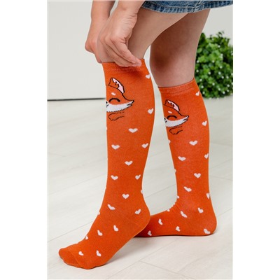 Гольфы детские Лисенок (набор 2 пары)