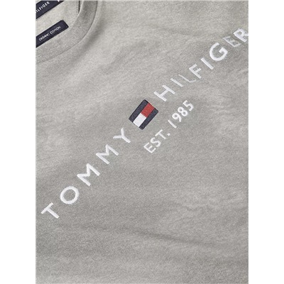 Embroidered Tommy Logo Slim Fit T-Shirt