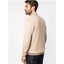 Джемпер жаккардовой вязки из пряжи двух оттенков