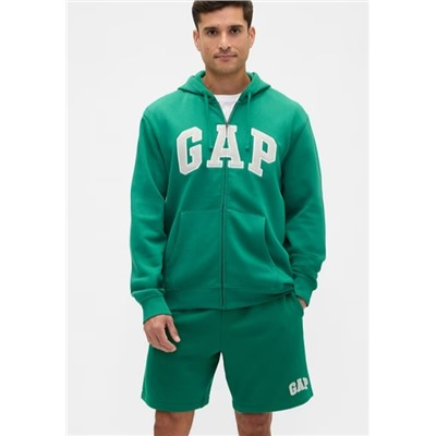 Relaxed Gap Logo Zip Hoodie